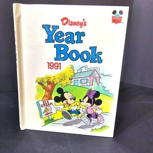 Disney’s Year Book 1991 Wonderful World of Reading Grolier Enterprises Inc.